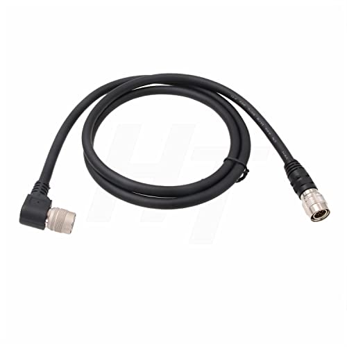 HangTon Right Angle 12 Pin Hirose Female to 12 Pin Male Cable for Sony DXC-950 990 XC-HR70 XC-ST50 Panasonic Hitachi Camera Remote Panel (2)