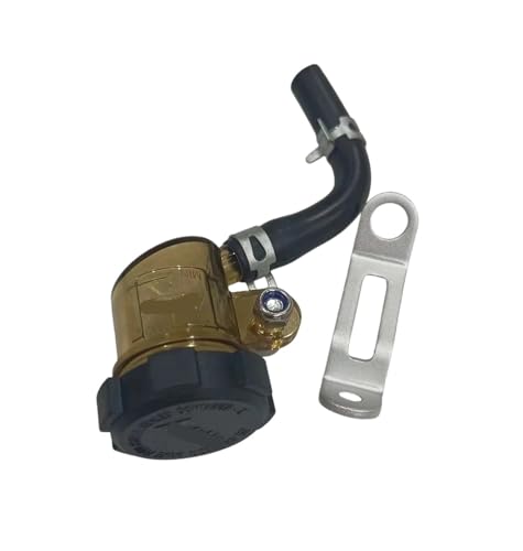 Réservoir liquide frein arrière moto en aluminium pour virées et road trips