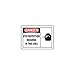 Accuform MPPE076VS Eye & Face Protection DANGER EYE PROTECTION REQUIRED IN(GRAPHIC)7"x10" Adhsv Vnyl