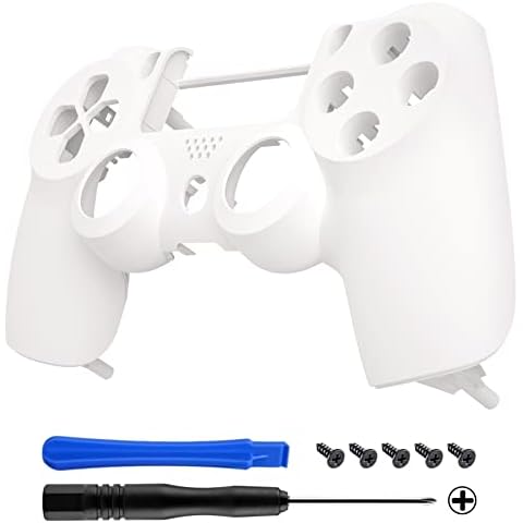 eXtremeRate White Faceplate Shell for PS4 Controllers Cover