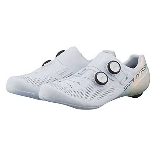 SHIMANO Unisex-Adult Modern S-PHYRE RC9W (RC903W) Women's Shoes, White, Size 404