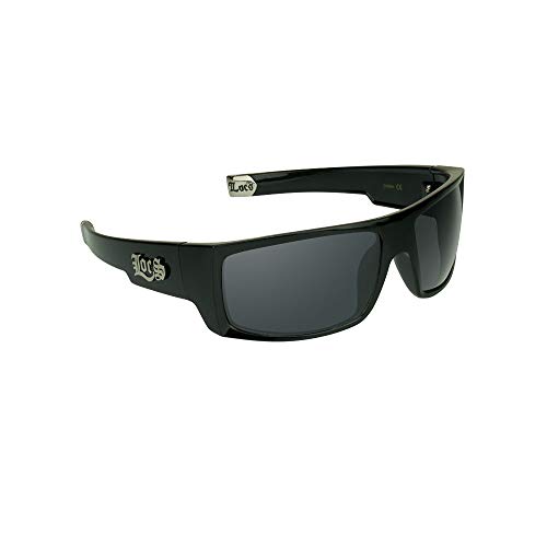 LOCS NEW MENS HARDCORE SUNGLASSES (BLACK)