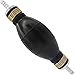 Automotive-leader 6mm 1/4" Rubber Fuel Transfer Vacuum Fuel Line Hand Primer Pump Bulb Type Black Bulb Type for Marine Boat Accessories Pump Bulb All Fuels