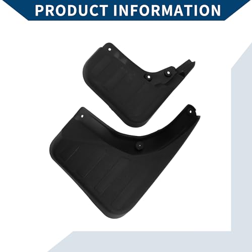 Image of Mud Flaps Splash Guards W /Mount Accessories for Mercedes-Benz GLK260 (without Pedals) 2008-2013 Front and Rear Mud Guards 1 Set