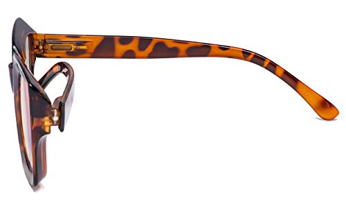 Image of CessBlu Ladies Oversized Blue Light Filter Glasses Blocking UV Rays Computer Readers for Women Reading Oprah Style