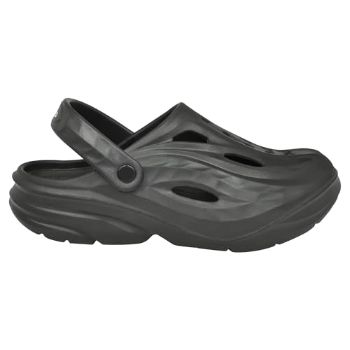 Image of Impakto by Ajanta Men's Classic Casual Clogs /Sandals with Adjustable Back Strap for Adult | Comfortable & Light Weight | Stylish & Anti-Skid | Waterproof & Daily Mules for Gents /Boys