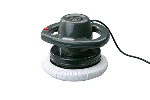 CARTREND Polisseuse 2900 TR/Min 230 V 130 W avec 2 Bonnets de Polissage rotatifs aléatoires Noir