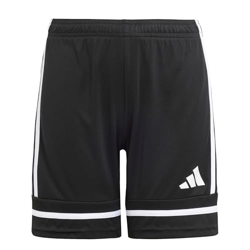 adidas Unisex Kinder SQUADRA25 Short Kids, Black/Black/White, 11-12 Years