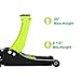 4 Ton Low Profile Hydraulic Floor Jack for Trucks & SUVs, 2.5
