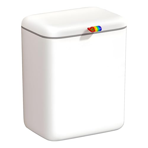 Cubo de basura delgado para cocina que soluciona problemas de espacio 4