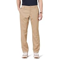 Amazon Essentials Herren Stretch-Golfhose mit sportlicher Passform (erhältlich in Big & Tall), Khakibraun, 44W / 32L