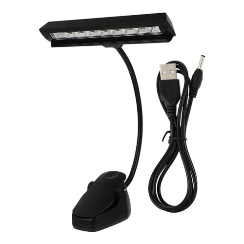balacoo Led Desk Lamp Eye Protection Clip Light Rechargeable Touch for Home Use