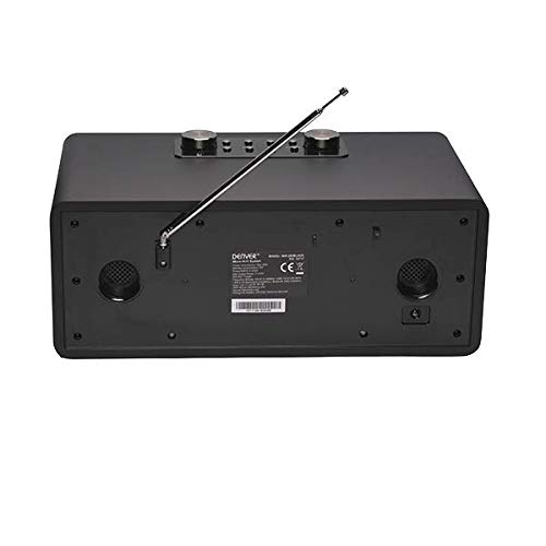 Denver MIR-260 Internet tafelradio DAB+, FM AUX, Bluetooth, CD, NFC, internetradio zwart 11100000000000 - Image 4