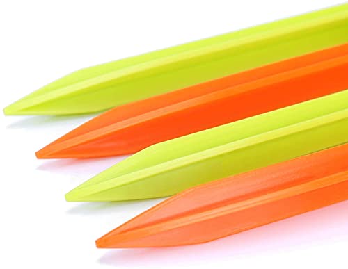 Voarge 8 Stück Clips für Strandtücher, Strandtücher, Picknickdecke, Befestigung von Handtüchern, ideal für Strand, Reisen, Camping und mehr, grün, orange