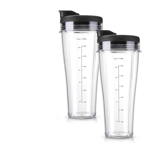 Piezas de repuesto para licuadora Ninja SS101 set vaso y tapa 24oz miniatura 1