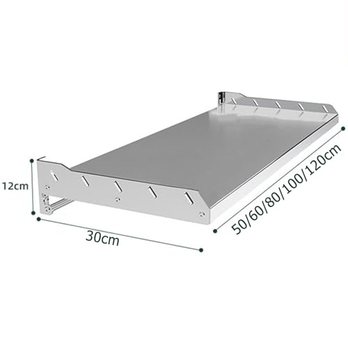 Fixation murale micro-onde inox pour libérer le plan de travail - 2