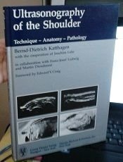 Hardcover Ultrasonography of the Shoulder: Technique, Anatomy, Pathology Book