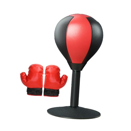 Yiju Desktop Punching Bag Ball Punching Bag Ball Speed Boxing Ball Boxing Reaction Ball for Children, Style B