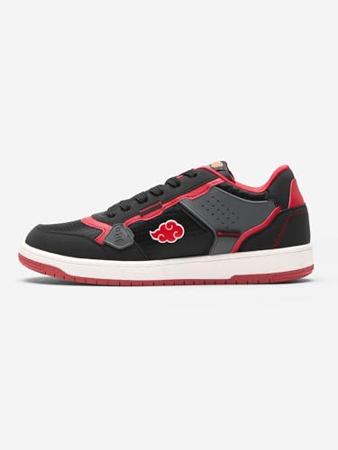 Image of The Souled Store Naruto Shippuden: The Rogue Shinobi Men and Boys Lace Up Low Top Sneakers