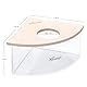Niteangel Kleintiersandbad-Box - Acryl-Kleintier-Sandbad-Dusche & Sandgruben-Behälter für Hamster, Mäuse, Lemminge, Gerbils oder andere kleine Haustiere
