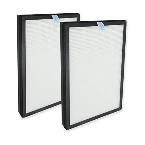 PUREBURG 2er-Pack Ersatz 3-stufige Filtration HEPA-Filter Cover