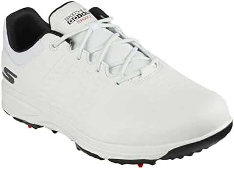Skechers Torque-Waterproof Golf Boots, Men's Shoes, Black/White, 43.5 EU | Image 3