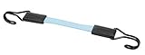 Master Lock 3237EURDAT elásticas Planas, Cuerda Gancho de Doble Alambre, óptimo para Sujetar Cargas Pequeñas, Camping, Mudanzas, Unisex-Adult, Azul, 30 cm