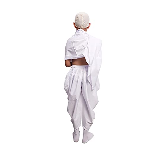 Image of ITSMYCOSTUME Mahatma Gandhi Bapu Father of the Nation Freedom Fighter Kids Fancy Dress Costume