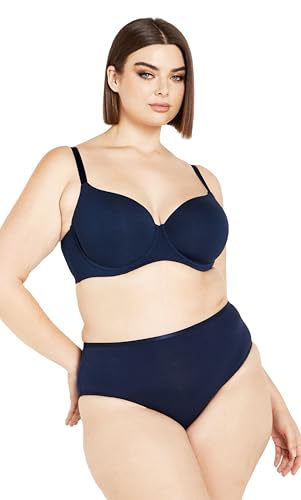 Image of City Chic Women's Plus Size Bra - Smooth & Chic Cotton T-Shirt