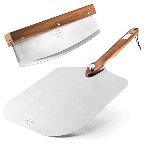 SILBERTHAL Pizzaschieber Set 30cm 2tlg Cover
