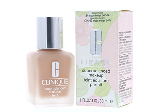 Superbalanced, New Clinique Makeup Foundation 30 Ml, 34 Nude Beige Mf-G, 1 Fl Oz #TOP7