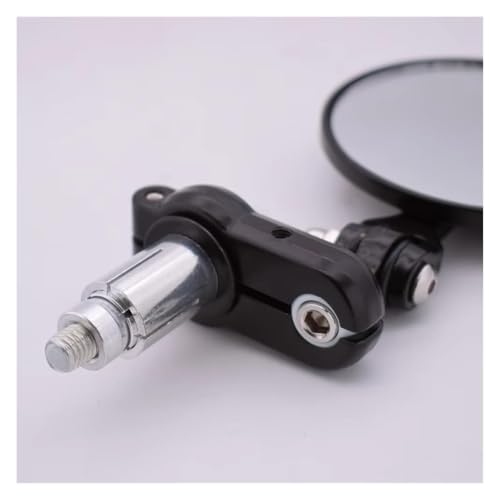 Espejos de manillar de aluminio para moto CB 400SF y R650R en color plata 5