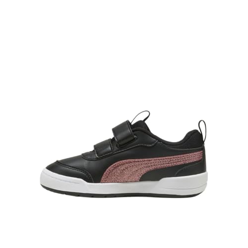 Image of PUMA Kids Girls Multiflex 2 Glitz Slip On Sneakers Shoes Casual - Black