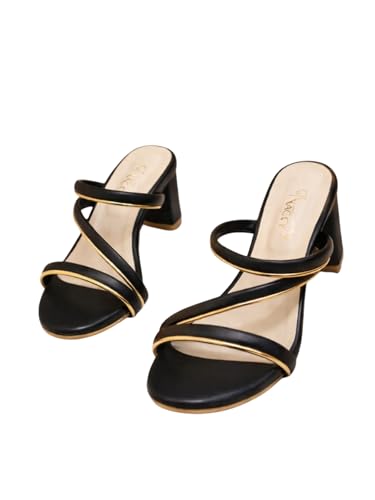 Image of Women's PU Leather Sandals | Comfortable Open-Toe Stylish Sandal Flats