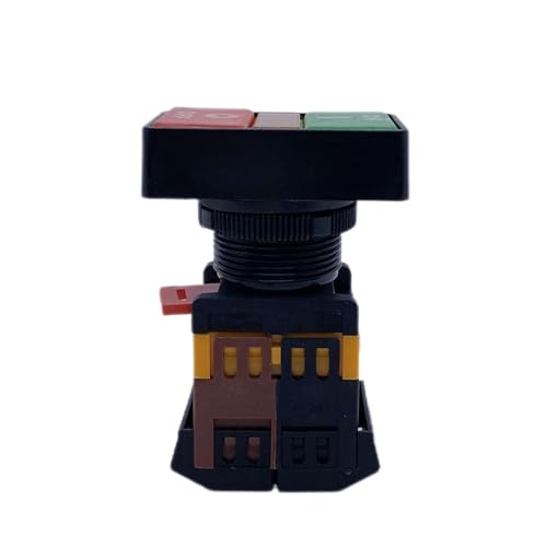 Bouton-poussoir 30mm 10A ON-OFF pour commande électrique industrielle 4 bornes PPBB-30N