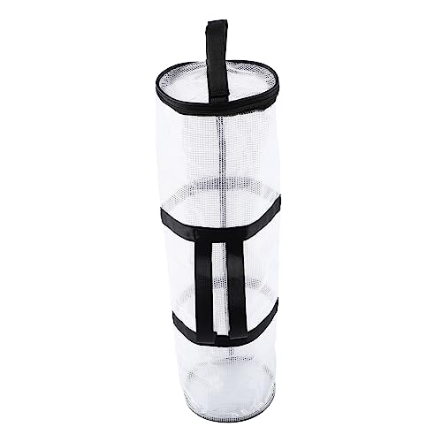 TOBBOMEY under Bed Wrapping Paper Storage Container Transparent Organizer for Zipper Closure Packing Paper Storage for Christmas Wrap Accessories