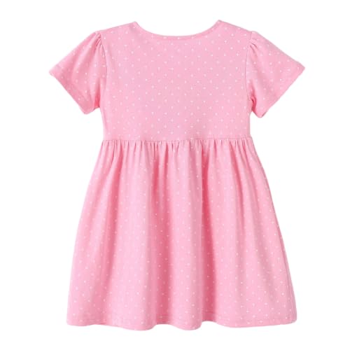 Robe d'été pour fille douce avec imprimé girafe pour des vacances pleines de joie