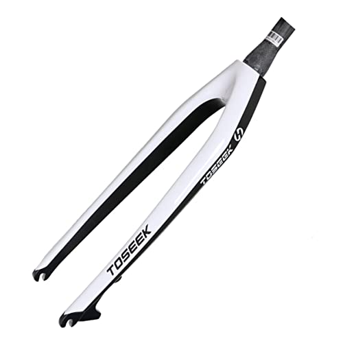 Nome: forcella rigida per bicicletta con freno a disco, la forcella apre la lima di 100 mm/3,9 pollici, peso: 550 g ± 20 g.