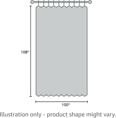 Image of HPD Half Price Drapes - Faux Linen Curtains for Living Room (2 Panels) - 100W X 108L - Extra Wide Textured Room Darkening Curtains for Bedroom 108 Inches Long - Drapes for Home Decor, Birch
