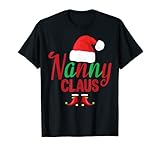 Christmas Santa Hat Grandmother Design