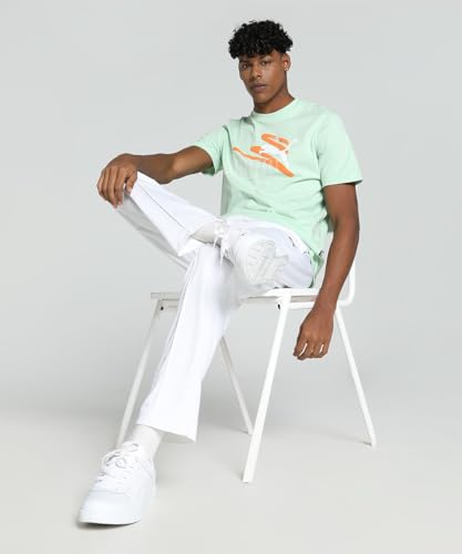 Image of Puma Men's Printed Regular Fit T-Shirt
