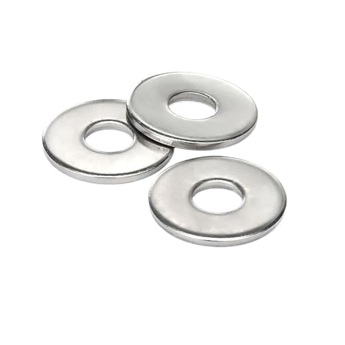 大型平ワッシャー 304/316 ステンレス鋼 M3 M4 M5 M6 M8 M10 M12 M14 M16 M18 M20 M22 M24 大型金属ガスケット平ワッシャー(316 stainless steel,5pcs M20x60x4)