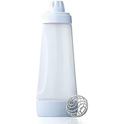 XGzhsa Hand Batter Dispenser, 1000ML Batter Mixer Bottle, For Cupcake Pancake Crepe Batter, Practical Home Kitchen Tools Cover