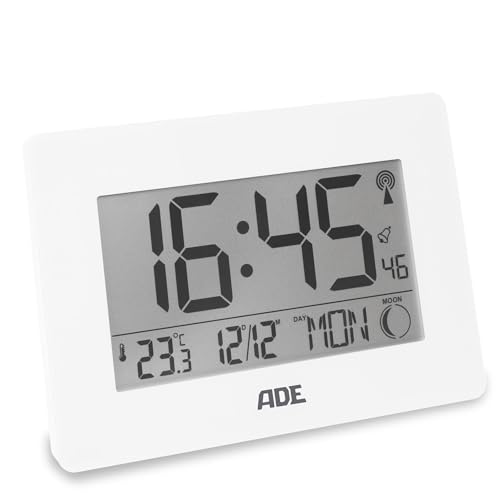 ADE Orologio Digitale Radio Controllato XXL