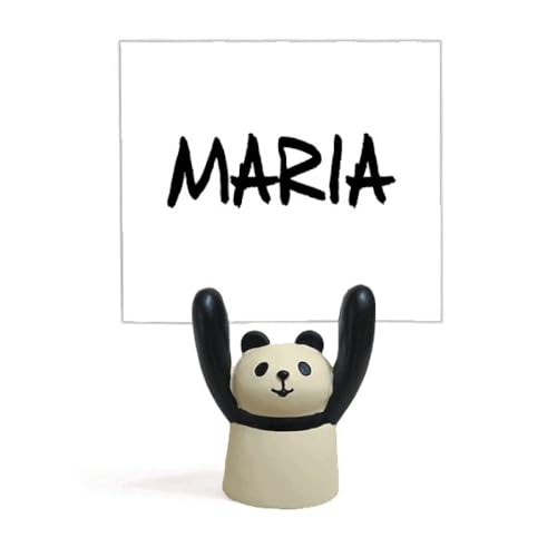Porte-mémo spécial Maria motif figurine animée pour porte-nom de table