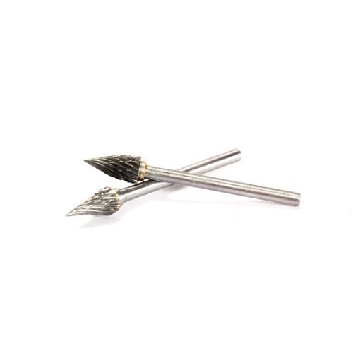 Set de 10 fresas rotativas de carburo 1/8" miniatura 3