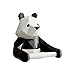Klobvtt Cartone animato animali modellazione porta carta igienica, distributore di asciugamani di carta a parete, creativo geometrico panda portarotolo di carta porta fazzoletti, per bagno, cucina, ba