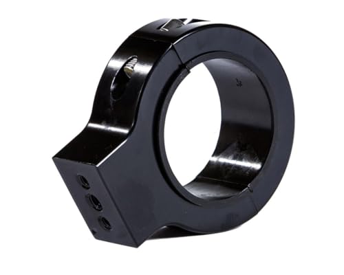 Monster Universal Wakeboard Tower Mounting Bracket - 6063 Aluminum, Wakeboard Tower Accessories Mount, Delrin Inserts - Powder Coated Black