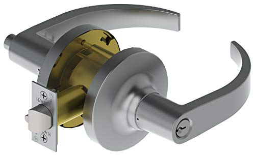 Hager 3453ARC26D Archer Lever Entry Cylindrical Lock # 012438 Satin Chrome Finish