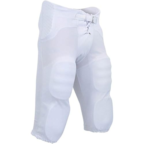 Champro Integrated Football Pant with Built-in Pads White
